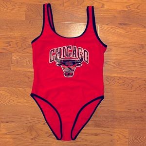 Chicago bulls nba body suit top